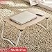 Produktbild LOSTRYY Einfach faltbare Laptop Schreibtisch Bett Schreibtisch,D