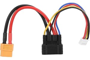 Tillbehör för RC-bil, för -3S till XT60-kontakt, bärbar Lipo-batteriladdare, adapterkabel, lämplig för RC-bil/flygplan