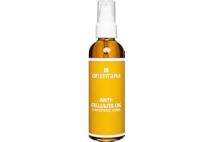 Orientana - Natural Anti Cellulite Oil With 17 Ayurvedic Herbs | 100% Natural Vegan Fat Burning Oil & Cellulite Remover For Women | Body Skin Spray | Arms Legs Thighs Stomach Treatment - 100ml
