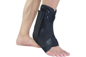 Camidy Ankle Brace Compression Support Sleeve for Women and Men, Elastic Ankle Stabilizer for Injury Recovery, Joint Pain, Achilles Tendon, Heel Spurs