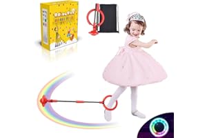 Shengou Palla per Caviglia,Caviglia di Salto Anello di Salto Della Caviglia,Palla per caviglia per bambini e adult,Bambini Caviglia Saltare Palla,Caviglia con Luce LED Palla