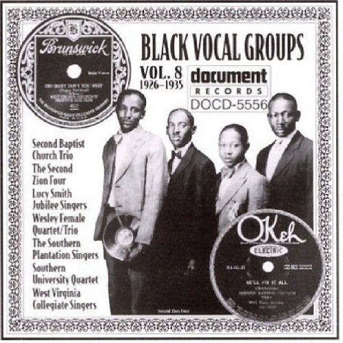 Preisvergleich Produktbild Black Vocal Groups 8 by Black Vocal Groups