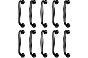 SHEEPPING 10 Stück Möbelgriffe Schwarz Küchengriffe Schrankgriffe Stangengriff 96mm Griffe Schrank Türgriff Schubladengriffe