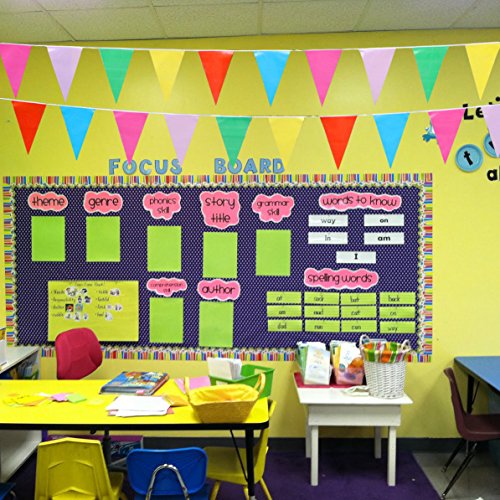 Multicolour PVC Bunting Banner(10m with 30 Flags), Opret Plastic Double Sided Bunting for Party Decoration reviews Multicolour PVC Bunting Banner(10m with 30 Flags), Opret Plastic Double Sided Bunting for Party Decoration