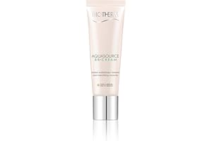 ‎BIOTHERM Biotherm Aquasource BB Cream Medium, getönte Tagescreme mit Life Plankton, pflegende Creme mit feuchtigkeitsspendender Wirkung und LSF15, für den optimalen Teint, 30 ml