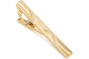 Tidefire Tie Clips for Men Business Tie Clip Personalised Tie Clip Pin Short Style Necktie Clips Tie Bar Clip