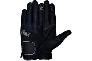 AK RIDING SPORTS LTD AK Gants d'équitation en relief Champion Grip avec fonction tactile