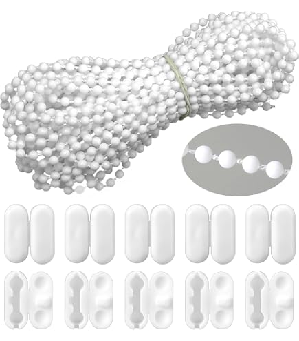 40 Stück Rolloketten-Verbinder Aus PVC – Für Rollos, Jalousien, Perlenketten, Endloskette