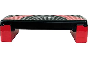 ‎CHRISTOPEIT SPORT GERMANY Christopeit Sport Aerobic Steppbrett - 3-Stufen Stepper für Zuhause - rutschfest und höhenverstellbar 11-20 cm