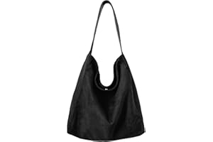 Gluckstar Bolso Shopper Mujer, Bolso Mujer Grande Tote Bag Bolsos para Universitarias, Bolso de Mano de Gamuza para el Trabajo, el Día a Día y las Compras