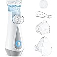 Inhaler, JOSSIS ultra quiet inhaler for adults, children, infants, particle size 1-5 µm, adjustable spray, refillable inhaler