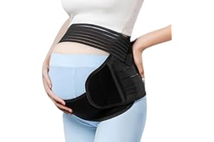 FARMIGOOD Pregnancy Support Belt Maternity Belt, Pelvic Maternity Belt for Pregnant Women Maternity Support Belt Pregnancy Belly Band Adjustable No-Slip Pregnancy Belt for Relieve Back Pelvic Hip Pain, XL