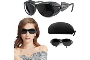 red mitochondria Schutzbrille, IPL 200-2000nm UV Schutzbrille Infrarot Schutzbrille Laser Schutzbrille für Rotlichttherapie IPL Haarentfernung Laser Kosmetologie Solarium