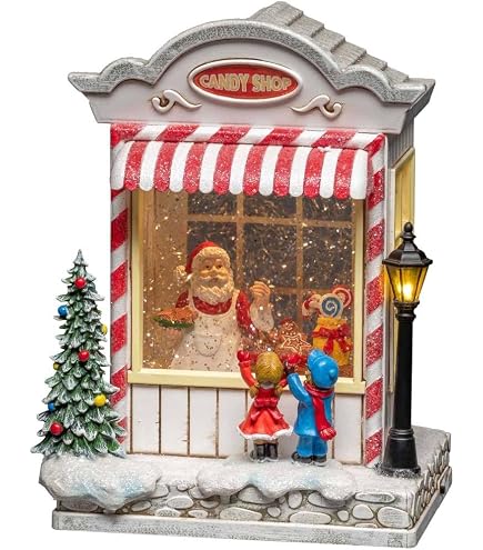 Lanterne LED Konstsmide Bonshommes De Neige Remplie D'Eau - Minuterie 5h, Lumière Chaude