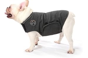 MINT Dog Anxiety Relief Coat,Lightweight Wrap Anxiety Jacket Shirt for Anxious Pets Keep Calming Comfort (Grey, S)