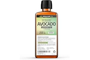 ORGALIANE Avocadoöl 250ml - rein, natürlich, kaltgepresst, Avocado Oil zum Braten Grillen und als Würzöl oder Marinieren