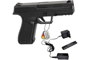 Cyma - Pistola G18 Custom para Airsoft, AEP Semi/Rafale CM127 (0,5 Julios), Color Negro