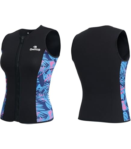 Top Muta Neoprene Senza Maniche - Gilet Per Surf, Immersione E Sport Acquatici Uomo/Donna - Foto 4