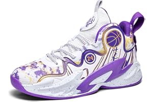 CZHIHANEG Zapatillas De Baloncesto para Hombre Zapatillas De Baloncesto Altas para Hombre Suelas De Goma para Exteriores Antideslizantes Deportivas