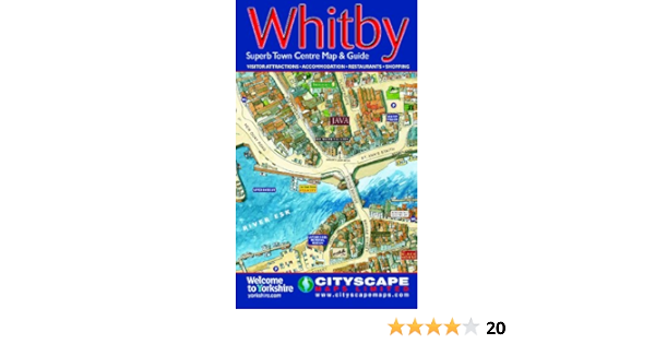 Map Of Whitby Town Centre Whitby Town Centre Map And Guide: Amazon.co.uk: 9781860801471: Books