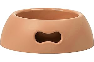 UNITED PETS Pappy Ciotola Grande per Cani, Eco-Friendly, di Design, Made in Italy, Arancione, Capacità 2200ml, L