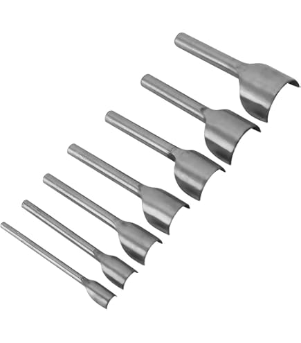 4 Outils Polissage Cuir Pour Perceuse - Set Brunisseur Cuir Maroquinerie DIY