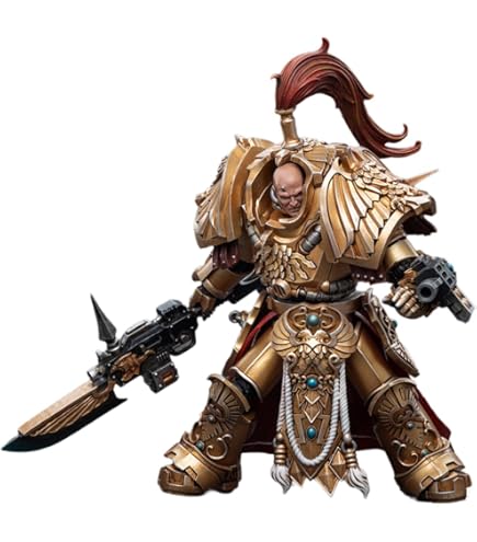 Toyverse JOYTOY 1/18 actiefiguur Warhammer The Horus Heresy, Ultramarines Legion Praetor met Power Sword en Volkite Serpenta, beweegbare gewrichten, karaktermodel, 15 jaar en ouder