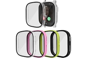 omee 4-Stück Hülle Kompatibel mit Xplora X6 Play Schutzhülle mit Displayschutz, Rundum Schutzhülle HD Ultradünne Hard PC Protector Cover für Xplora X6 Play