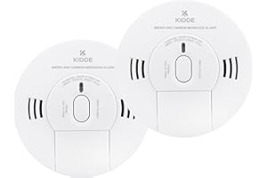 SAFELINCS Kidde 10SCO Combination 10 Year Life Carbon Monoxide and Smoke Alarm Twin Pack