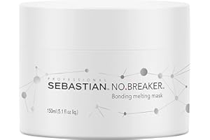 Sebastian Professional NO.BREAKER Mascarilla, Tratamiento Reparador Cabello Dañado, Acondicionador Intenso, Para un Cabello más Suave y Brillante, 150ml
