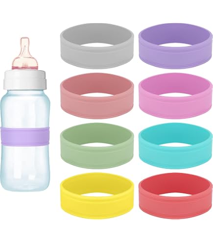 64 Etichette Adesive Impermeabili Per Bambini - Per Biberon, Asilo, Scuola E Casa - PVC Autoadesivo Con Bordi Colorati, 2 Dimensioni