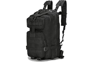 Lawaia Military Backpack 30L Tactical Rucksack for Men Camping Bag Waterproof Backpack Mens Hiking Backpack Rucksack Bag for Women Gym Bag Mens Travel Rucksack 43x24x20cm work bag back pack