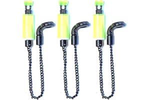 TJR Tackle 3 Bobbins Bite Indicators Carp fishing Tackle for Bite Alarms and bank sticks