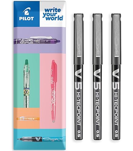 Wij zijn fan van de Pilot rollerball pen Hi-tecpoint V5 Grip Wij zijn fan van de Pilot rollerball pen Hi-tecpoint V5 Grip