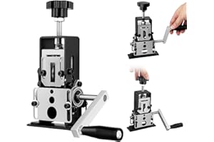 UPROZIL Wire Stripper Machine,Cable Stripper Machine for 1-20mm,Wire Stripping Tool with Adjustable Port,Automatic Wire Stripper with Hand Crank,Use Electric Drill