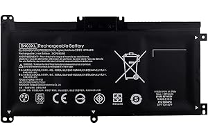 Duotipa Batería de repuesto BK03XL compatible con HP Pavilion X360 14-BA00 HSTNN-UB7G 916811-855 916366-541