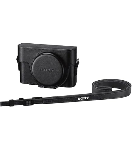 Sony LCSRXGB.SYH cameratas voor RX100I-IV/HX90/WX500 zwart
