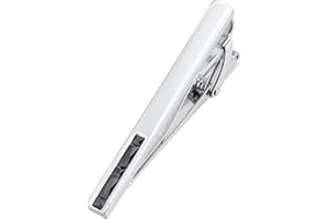 Jonwo Silver/Gold-Plated Crystal Tie Pins for Men in Gift Box 5 cm Men's Tie Clips Tie Clip Tie Business Anniversary Gift Wedding