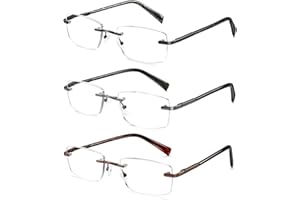 VVDQELLA Lunettes de presbytie sans monture,Lunettes Anti-Lumière Bleue, Reading Glasses Unisexe,pour PC, Tablette, Gaming Lecteurs