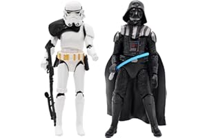 FISAPBXC 2pcs Star Wars Action Figure, Anime Figure Statue, Cartoon Model Decoration Mini Figures PVC Giocattoli per Bambini Compleanno Regali, Fan Collezione, Desktop Ornamen