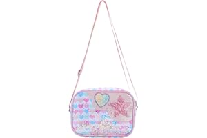 BTHRORO Sac à Main pour Filles, Mignon Sac Bandoulière Mini Sacs de Princesse Sac à Monnaie pour Enfants Shopping la Randonnée