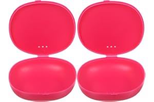 Healeved 2PCS Menstruals Cup Storage Box - Silicone Case Period Cup Container Menstruals Disc Case Menstruals Carry Cup Holder Feminine Products Silica Gel Portable Miss