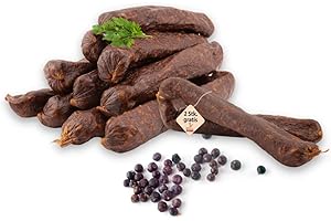 ‎TIROLER BAUERNSTANDL DIE HEIMAT DER TIROLER SCHMANKERL. Tiroler Bauernstandl Hirsch Kaminwurzen Östereichische Spezialitäten Wurst Paket 12 STK Knacker Wurst Salami Snack Salami luftgetrocknet Kaminwurzen Südtirol Salami Sticks Salami am Stück Landjäger