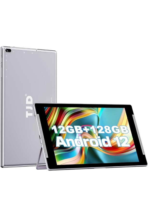 Android 12 Tablet 10,1 Zoll,12GB RAM,128GB ROM,Unterstützt 512GB 