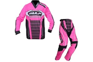 Wulfsport Forte 2020 MOTORRADKOMBI Kinder Motorrad Anzug Motocross ATV Quad Cross Rennen MX Jersey Hose Sport Bekleidung