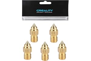 LANKEGU Creality - Set di 20 ugelli in ottone per Ender 3 S1, stampante 3D, 8 pezzi da 0,4 mm e 3 pezzi da 0,2 mm, 0,6 mm, 0,8 mm, 1,0 mm Nozzle Kit per Ender 3/Pro/V2/Max/Neo, Ender5/Pro/Plus, Ender 6
