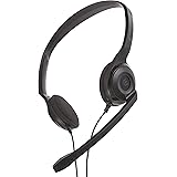 EPOS PC 3 CHAT, Cuffie per computer, due jack plug-and-play da 3,5 mm, nero