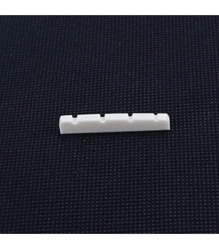 3 Capotasti In Osso Per Basso - Scanalati, Fondo Curvo, Compatibili Precision/Jazz Bass