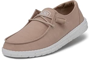 Hey Dude Damen Wendy Slub Canvas Moc Toe Shoes