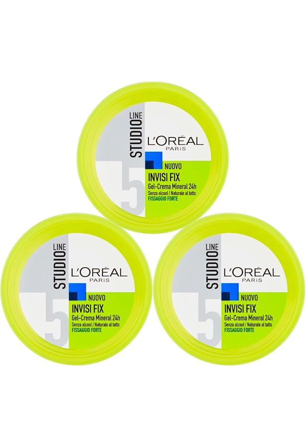 L'Oréal Professionnel Studio Line Out Of Bed Fiber CreamGel – 150 Ml, Für Natürliches Styling